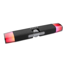Caixa De Som Redragon Dora Soundbar Rgb 6w Bluetooth Usb Tipo C Preto Gs512