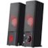 Caixa De Som Redragon Orpheus 3,5 Mm 2 X 3W Stereo 2.0 Led Vermelho Preto Gs550