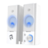 Caixa De Som Redragon Orpheus 3.5 Mm 2x 3W Stereo 2.0 Led Branco Gs550w