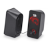 Caixa De Som Redragon Stentor 2.1 Usb P2 2x3w Led Vermelho Preto Gs500