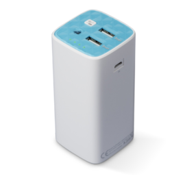 Carregador Portátil Tp-link Tl-pb10400 10400mah 2 Entradas Usb Tl-pb10400(un) Ver 3.0