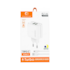 Carregador Turbo H'Maston Usb Tipo C 5.1A Bivolt Branco Y24-3