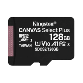 Cartão De Memória Kingston Canvas Select Plus 128gb 100 Mb/s Com Adaptador Sdcs2/128gb