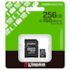 Cartao De Memória Kingston Sdxc 256Gb Class 10 U1 V10 A1 Canvas 150Mb/S C/ Adaptador Sdcs3/256Gb