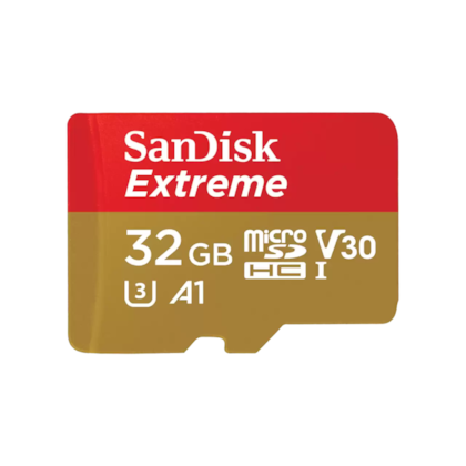 Cartão De Memória Sandisk Extreme Sdxc 32gb Class 10 150 Mb/s C/ Adaptador Sdsqxaf-032g-gn6ma