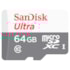 Cartão De Memória Sandisk Ultra 64gb 100 Mb/s C/ Adaptador Sdsqunr-064g-gn3ma