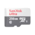 Cartão De Memória Sandisk Ultra Sandisk 256gb Microsdxc Uhs-i Classe 10 100 Mb/s Sdsqunr-256g-gn6ta