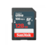 Cartão De Memória Sandisk Ultra Sdxc 128gb Class 10 100 Mb/s C/ Adaptador Sdsdunr-128g-gn3in