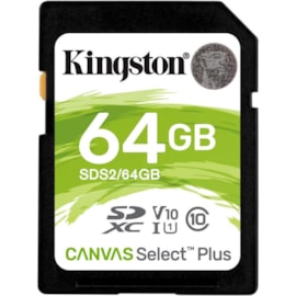 Cartão De Memória Sd 64gb Canvas Select Plus Leitura 100mb/s Classe 10 Sds2/64gb