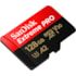 CARTÃO MICRO SD 128GB SANDISK 2X1 EXTREME SDSQXCD-128G-GN6MA