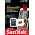 CARTÃO MICRO SD 128GB SANDISK 2X1 EXTREME SDSQXCD-128G-GN6MA