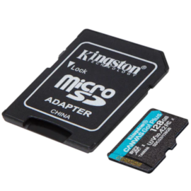 Cartão Micro Sd Kingston 128gb Canva 2x1 Sdcg3/128gb