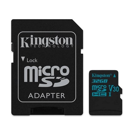 CARTÃO MICRO SD KINGSTON 32GB CANVAS SELECT PLUS SDCS2/32GB