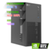 COMPUTADOR GAMER INTEL I5 12400F/PLACA B660 DDR4/16GB DDR4/SSD 480GB/GABINETE LT-302C/FONTE 600W/RTX 3060
