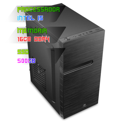 COMPUTADOR GAMER INTEL I5 13400/PLACA B660 DDR/16GB DDR5/SSD 500GB/GABINETE MT-35BK/500W