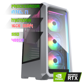 COMPUTADOR GAMER INTEL I7 12700K/Z690/16GB DDR4/SSD 480GB/GABINETE ARCHON 2/RTX 3060/600W 80PLUS/WATERCOOLER 240MM