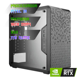 COMPUTADOR GAMER INTEL I9 13900F/PLACA Z690 DDR4/16GB DDR4/SSD 1TB NVME/GABINETE Q300L/750W 80PLUS/RTX 4060 TI 8GB/WATER 360MM