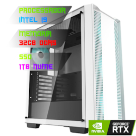 COMPUTADOR GAMER INTEL I9 13900KF/PLACA Z790 DDR5/32GB DDR5/SSD 1TB NVME/GABINETE CC560/850W 80PLUS/RTX 4070 SUPER 12GB/WATER 360MM