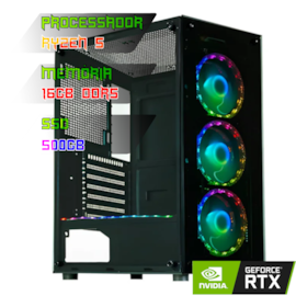 COMPUTADOR GAMER RYZEN 5 7600X/B650 DDR5/16GB DDR5/SSD 500GB/GABINETE CG-60C5/600W 80PLUS/RTX 3060 /WATER 240MM