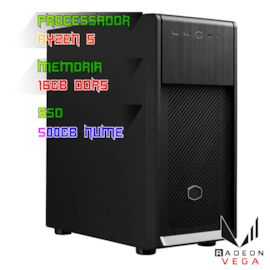 COMPUTADOR GAMER RYZEN 5 8600G/PLACA B650 DDR5/16GB DDR5/SSD 500GB NVME/GABINETE ELITE 500/FONTE 600W