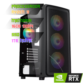 COMPUTADOR GAMER RYZEN 9 5900XT/PLACA B550 DDR4/16GB DDR4/SSD 1TB NVME/GABINETE JOTURN/850W 80PLUS/RTX 5070/WATER 240MM
