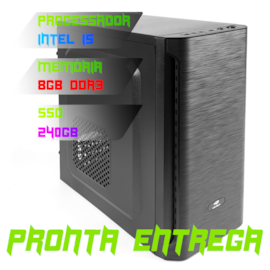 COMPUTADOR INTEL CORE I5 4460/ PLACA MÃE B85 / 8GB MEMÓRIA/ SSD 240GB/ GABINETE PADRÃO COM FONTE