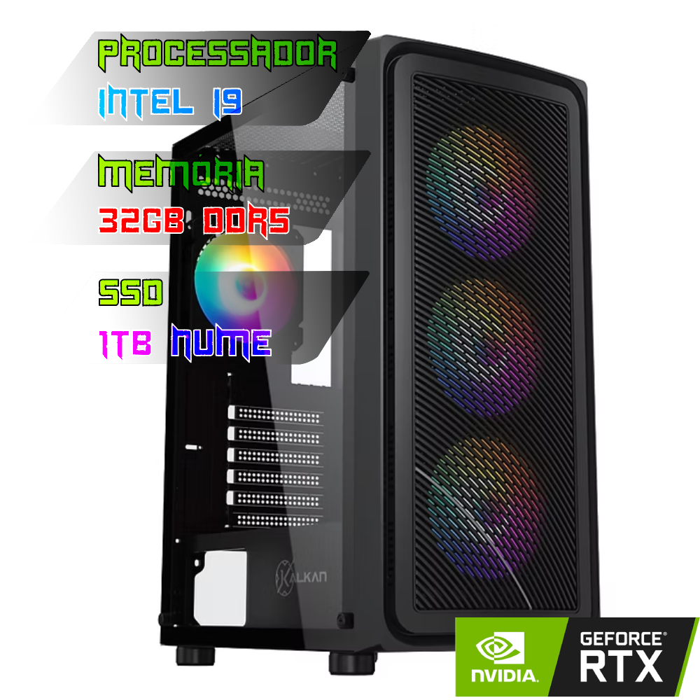 COMPUTADOR INTEL I9 14900KF/PLACA Z790 DDR5/32GB DDR5/SSD 1TB NVME