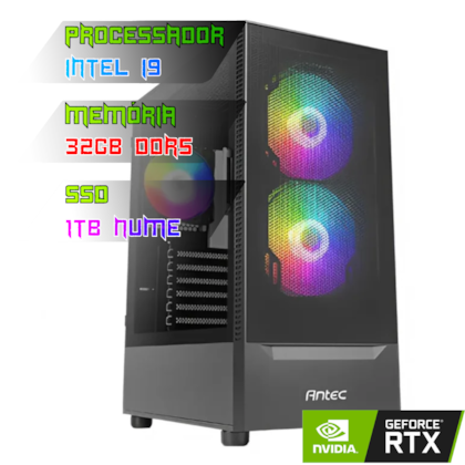 COMPUTADOR INTEL I9 14900KF/PLACA Z790 DDR5/32GB DDR5/SSD 1TB NVME /GABINETE NX410/850W 80PLUS/RTX 5070 TI/WATER 360MM