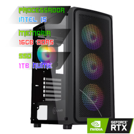 COMPUTADOR INTEL ULTRA 5 245KF/PLACA Z890 DDR5/16GB DDR5/SSD 500GB NVME/GABINETE JOTURN/600W 80PLUS/RTX 4060/WATER 240MM