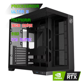COMPUTADOR INTEL ULTRA 5 7600/PLACA Z890 DDR5/16GB DDR5/SSD 500GB NVME/GABINETE ASGARD/600W 80PLUS/RTX 4060/WATER 240MM