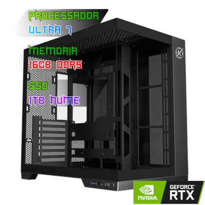 COMPUTADOR INTEL ULTRA 5 7600/PLACA Z890 DDR5/16GB DDR5/SSD 500GB NVME/GABINETE ASGARD/600W 80PLUS/RTX 4060/WATER 240MM