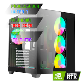 COMPUTADOR INTEL ULTRA 7 265KF/PLACA Z890 DDR5/16GB DDR5/SSD 1TB NVME/GABINETE AQUARIUS/600W 80PLUS/RTX 4060/WATER 240MM