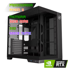 COMPUTADOR RYZEN 5 7600/PLACA B850 DDR5/32GB DDR5/SSD 500GB NVME/GABINETE ASGARD/750W 80PLUS/RTX 5070/WATER 240MM