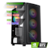 COMPUTADOR RYZEN 5 7600X/PLACA X870 DDR5/16GB DDR5/SSD 1TB NVME/GABINETE JOTURN/600W 80PLUS/RTX 4060/WATER 240MM