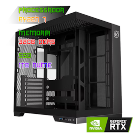 COMPUTADOR RYZEN 7 9700X/PLACA X870 DDR5/32GB DDR5/SSD 1TB NVME/GABINETE KALKAN/750W 80PLUS/RTX 5070/WATER 240MM