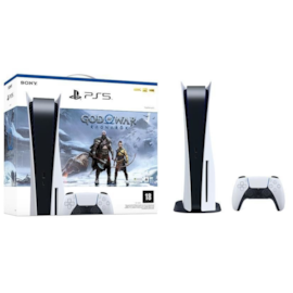 Console Playstation 5 825gb C/ 1 Cont Branco Preto Bivolt + God Of War Ragnarok Cfi-1214a01x