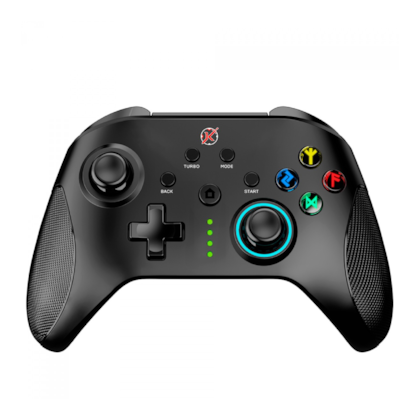 Controle Kalkan Tyr Rgb Usb Tipo C Bluetooth Ios Android Preto Klk00004