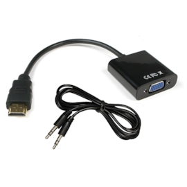 Conversor Hdmi Para Vga It-blue Com Audio Le-4121