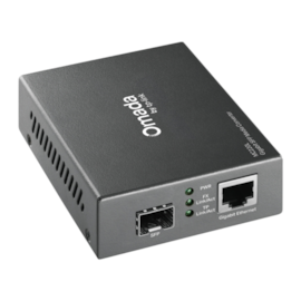 Conversor Mídia Tp-Link Mc220L Gigabit Sfp Multi-Modo E Single Mode Smb Mc220L(Un)