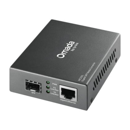 Conversor Mídia Tp-Link Mc220L Gigabit Sfp Multi-Modo E Single Mode Smb Mc220L(Un)