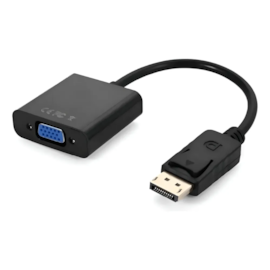 Conversor Shinka Displayport Macho X Vga Femea At-Dp-Vga