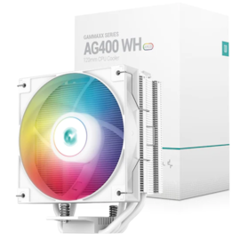 Cooler Deepcool Gammaxx Series Ag400 Wh Argb 120mm Branco R-ag400-whanmc-g-2