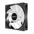 Cooler Fan Deepcool Rf120 Led Branco 120mm Preto Dp-fled-rf120-wh