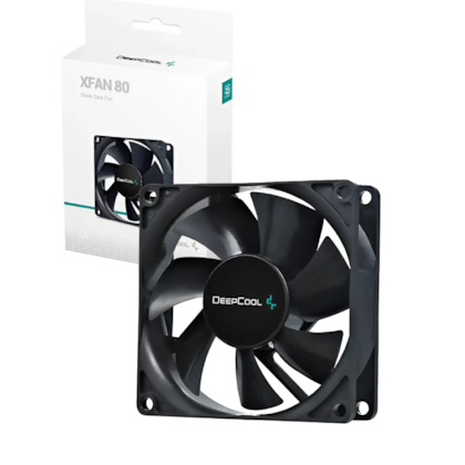 Cooler Fan Deepcool Xfan 80 80mm Preto Dp-fdc-xf80