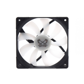 Cooler Fan Scythe Kaze Flex 120 Slim Rgb 120Mm Preto Kf1215Fd18R-P