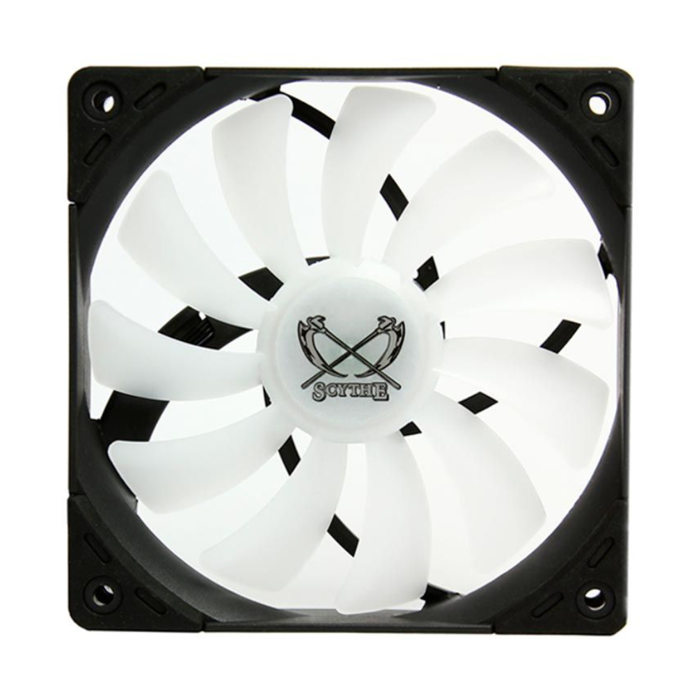 Cooler Fan Scythe Kaze Flex Rgb 120Mm 1200 Rpm Com Pwm Preto