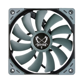 Cooler Fan Scythe Kaze Flex Rgb 120Mm 1200 Rpm Com Pwm Preto Su1225Fd12Mr-Rhp