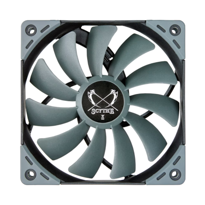 Cooler Fan Scythe Kaze Flex Rgb 120Mm 1200 Rpm Com Pwm Preto Su1225Fd12Mr-Rhp