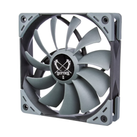 Cooler Fan Scythe Kaze Flex Rgb 120Mm 1200 Rpm Com Pwm Preto Su1225Fd12Mr-Rhp