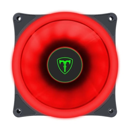 Cooler Fan T-dagger Tgf200 Red 120mm Led Vermelho T-tgf200-r